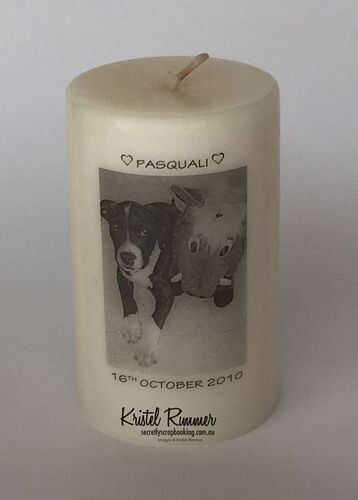 Pet Memory Gift Candle - Dog