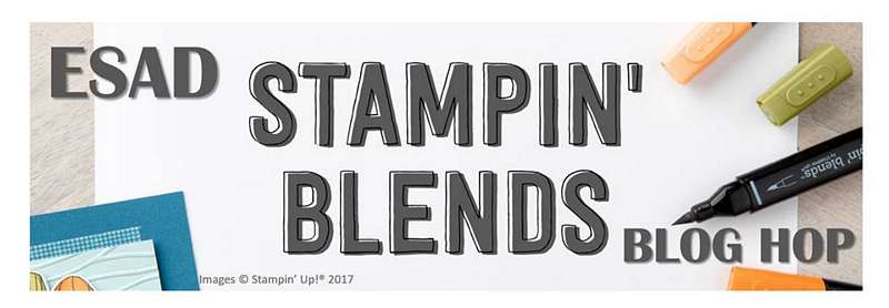 ESAD Stampin' Blends Blog Hop 2017